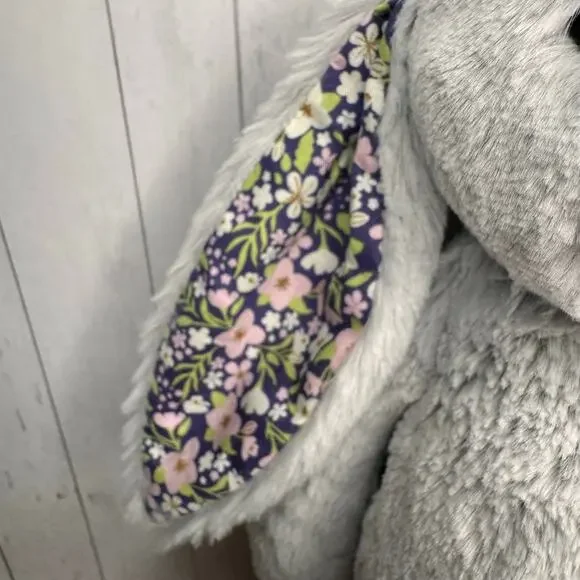 Jellycat Grey Bunny Bloom FAST SHIP NEW Jellycat Bashful Silver Bunny Bloom - Picture 4 of 9